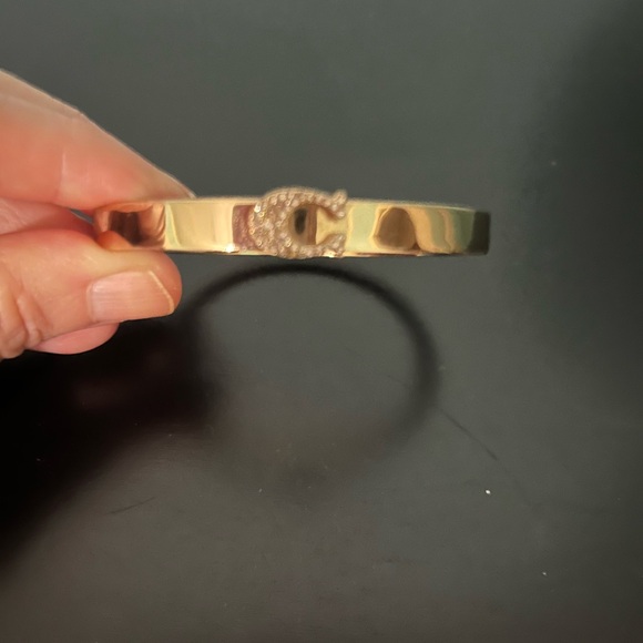 Coach Gold Bracelet with Silver Accents - Picture 1 of 3
